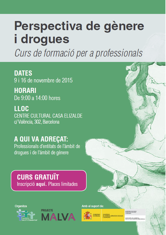 Curso “Drogas y género"- Barcelona