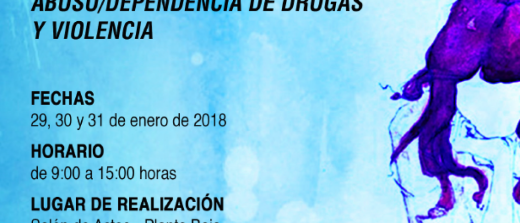 Curso “Perspectiva de género, abuso/dependencia de drogas y violencia” – Madrid, 29-31 enero 2018