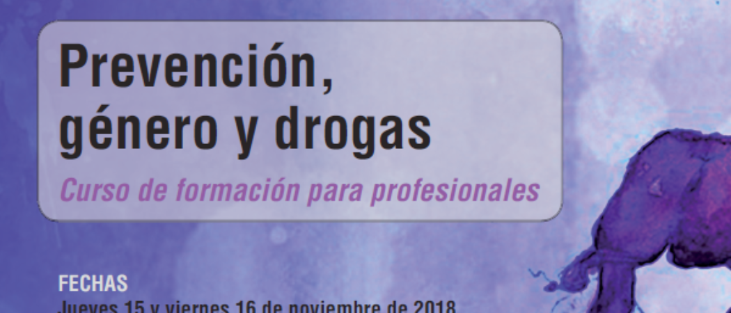 Curso “Prevención, género y drogas” / “Prebentzio, Genero eta Drogak” – Pamplona / Iruña