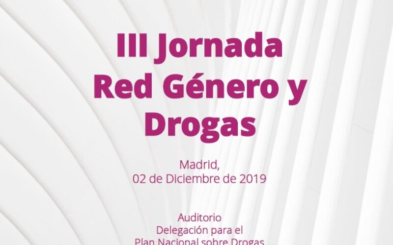 III Jornada Red Género y Drogas