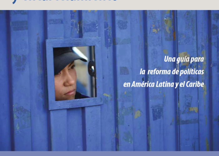 Mujeres, políticas de drogas y encarcelamiento. Una guía para  la reforma de políticas en América Latina y el Caribe