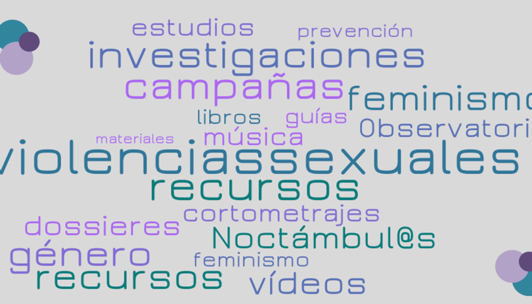 Materiales y recursos para trabajar violencias sexuales